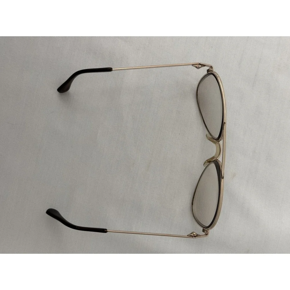 Vtg eyeglasses frames Universal 1/30 10k rgp 5 3/4 Gold Aviator